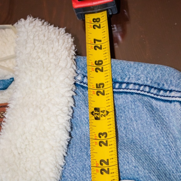 Levis Denim Sherpa Jacket x NFL Washington Redskins - Picture 8 of 9